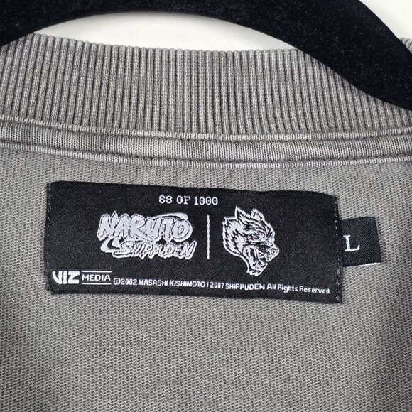 Darc Sport Naruto Anime Cropped Bodybuilding Mens Large Short Sleeve T Shirt - Picture 3 of 5